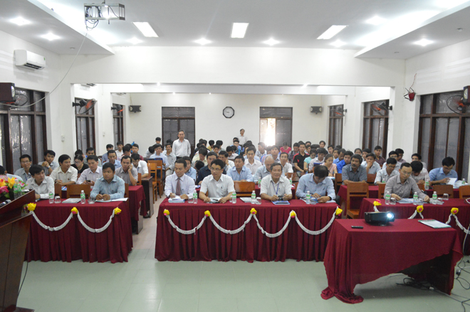 Đại hội đại biểu đoàn TNCS Hồ Chí Minh Trường Đại học Xây dựng Miền Trung khóa XXVIII, nhiệm kỳ 2017 - 2019